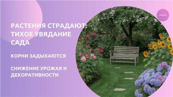 Тихое увядание сада